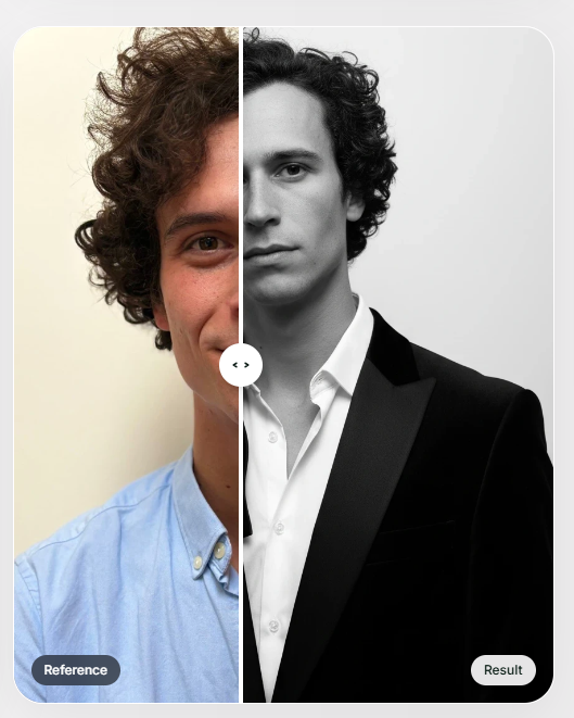 Aperture — AI photo studio — 1/2