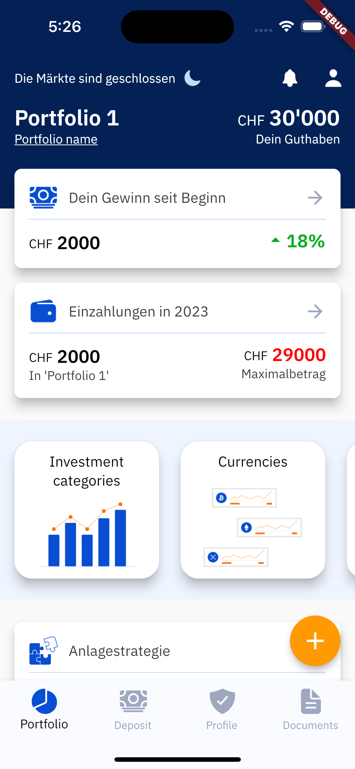 3A Mobile Application — 1/5